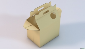 一枚3D软件渲的纸箱图