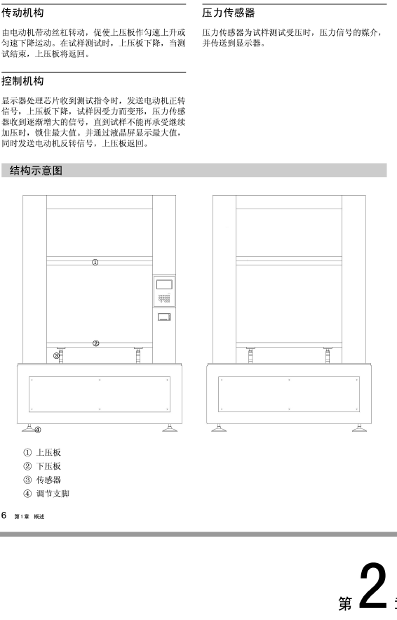 纸箱抗压试验机说明书