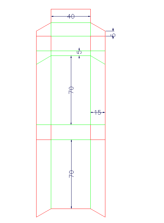烟盒结构和一个鞋柜子结构